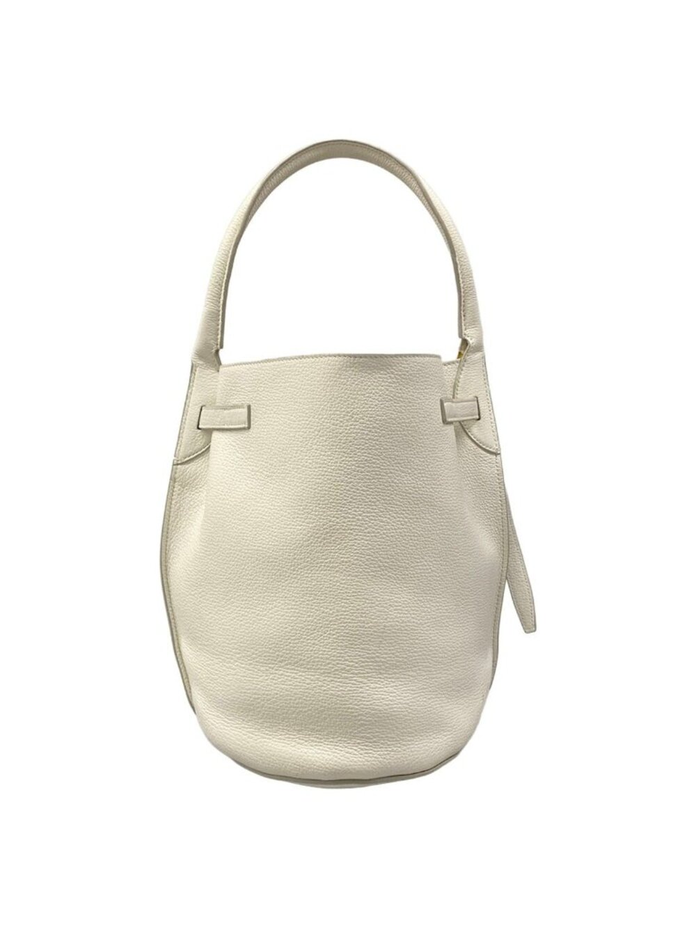 Celine Handbag Big Bag Bucket White Leather - Picture 3 of 15